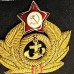 Эмблема (значок) на головной убор командного состава РККФ, в период 1925-1930 г.г.